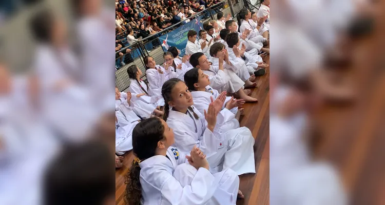 Veja alguns registros da cerimônia que contagiou os educandos.