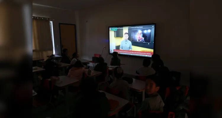 Confira os registros do trabalho em sala de aula.