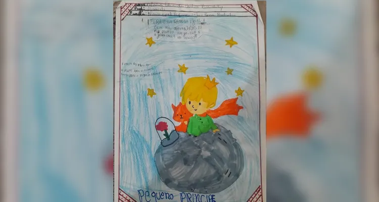 Confira os trabalhos produzidos pelos educandos em sala de aula.