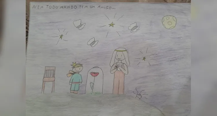 Confira os trabalhos produzidos pelos educandos em sala de aula.
