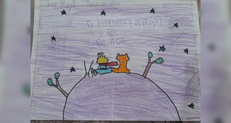 Confira os trabalhos produzidos pelos educandos em sala de aula.