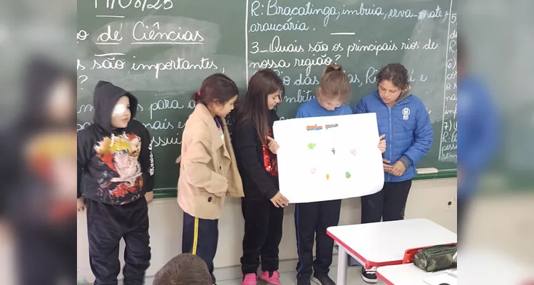 Veja como ficaram os pratos dos alunos e quais ações práticas foram desenvolvidas na escola.