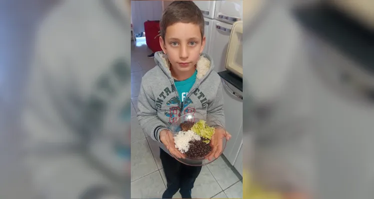 Veja como ficaram os pratos dos alunos e quais ações práticas foram desenvolvidas na escola.