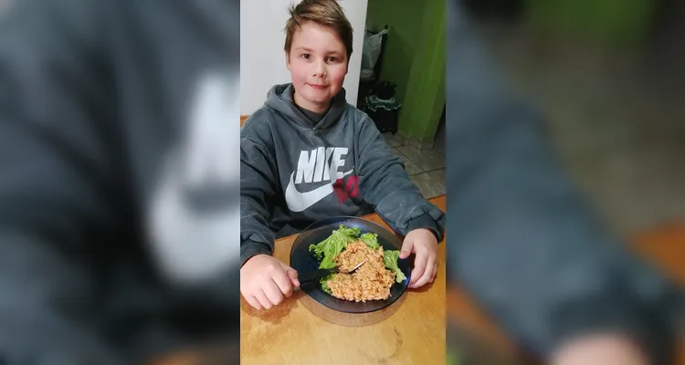 Veja como ficaram os pratos dos alunos e quais ações práticas foram desenvolvidas na escola.