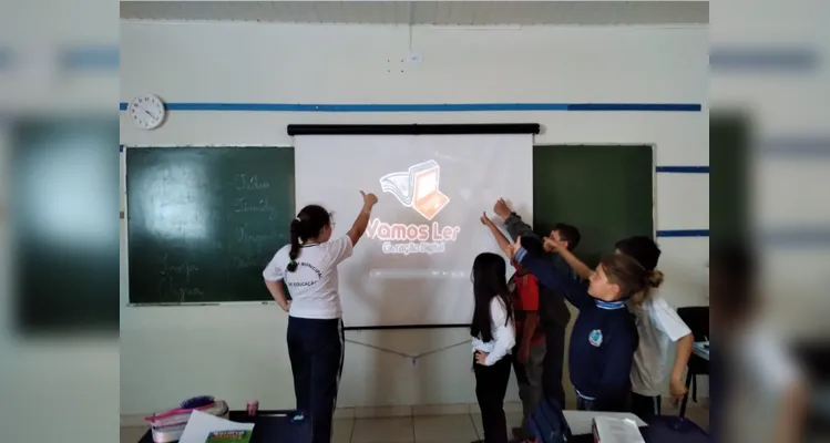 Confira os registros do trabalho em sala de aula.