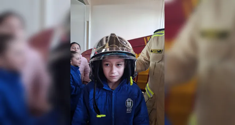 Confira a série de registros dos educandos no local.