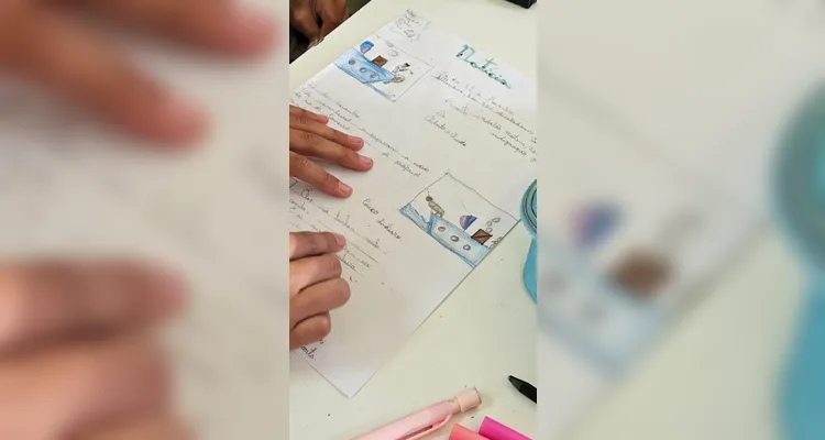 Produções contribuíram para educandos elucidarem o que aprenderam do conteúdo histórico.