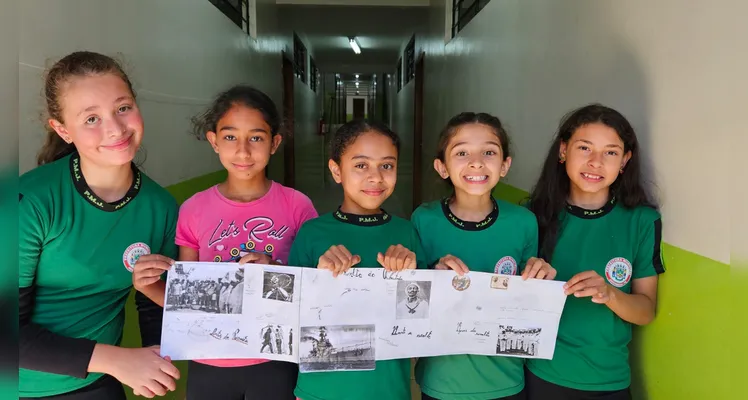 Produções contribuíram para educandos elucidarem o que aprenderam do conteúdo histórico.