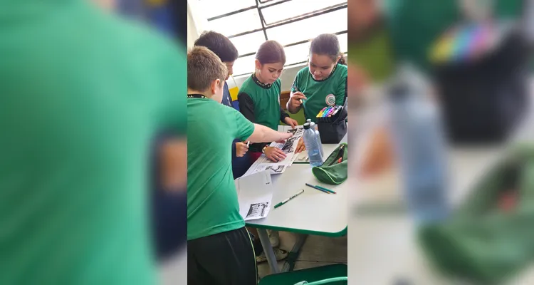 Produções contribuíram para educandos elucidarem o que aprenderam do conteúdo histórico.