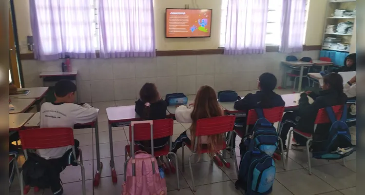 União da teoria e prática proporcionou amplos trabalhos em sala de aula.
