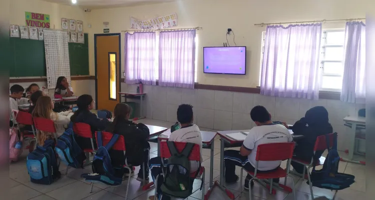 União da teoria e prática proporcionou amplos trabalhos em sala de aula.