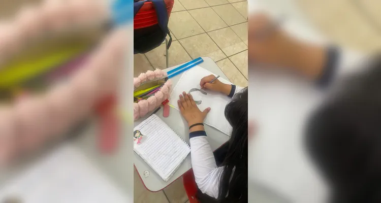 Confira a série de registros do amplo trabalho em sala de aula.