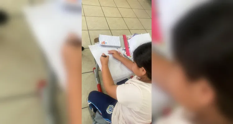Confira a série de registros do amplo trabalho em sala de aula.