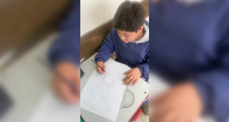 Confira a série de registros do amplo trabalho em sala de aula.
