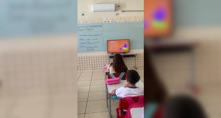 Confira a série de registros do amplo trabalho em sala de aula.