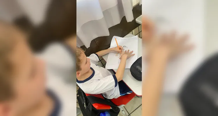 Confira a série de registros do amplo trabalho em sala de aula.