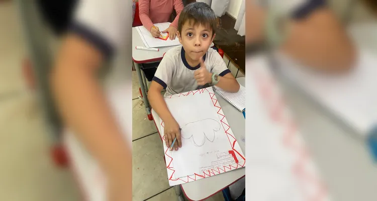 Confira a série de registros do amplo trabalho em sala de aula.