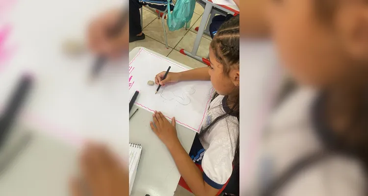 Confira a série de registros do amplo trabalho em sala de aula.