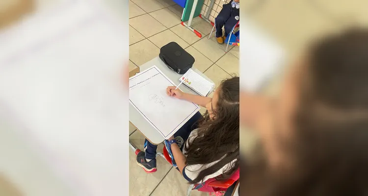 Confira a série de registros do amplo trabalho em sala de aula.