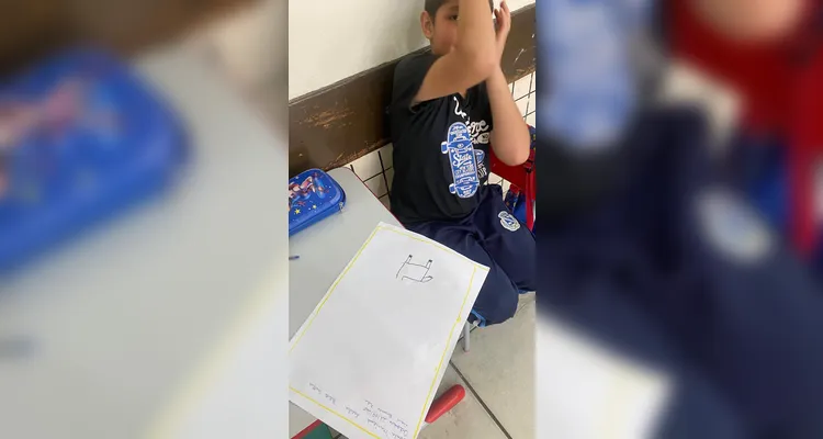 Confira a série de registros do amplo trabalho em sala de aula.