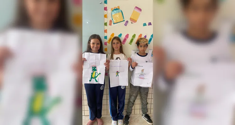 Confira a série de registros do amplo trabalho em sala de aula.