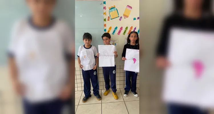 Confira a série de registros do amplo trabalho em sala de aula.