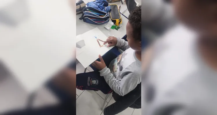 Desenvolvimento de atividades permitiu que educandos tivessem misto de sentimentos.