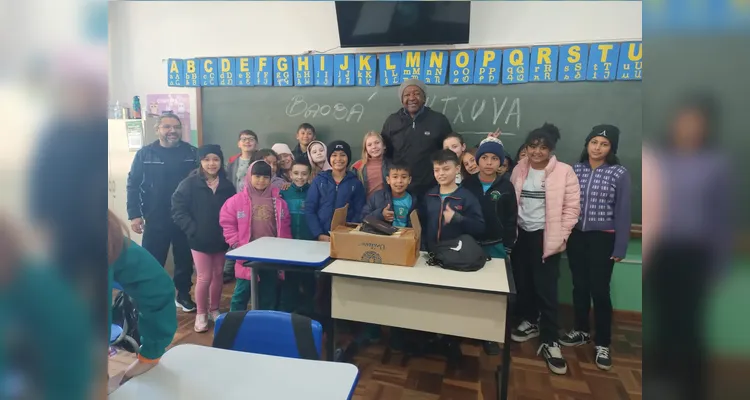 Confira a série de registros da ampla proposta em sala de aula.