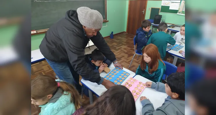 Confira a série de registros da ampla proposta em sala de aula.