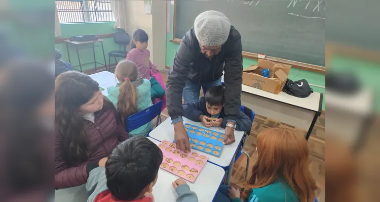 Confira a série de registros da ampla proposta em sala de aula.