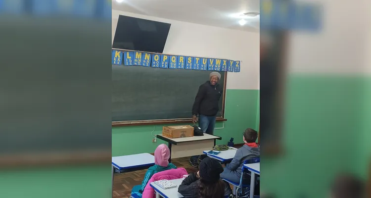 Confira a série de registros da ampla proposta em sala de aula.