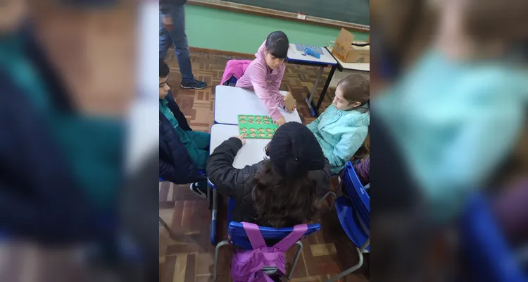 Confira a série de registros da ampla proposta em sala de aula.