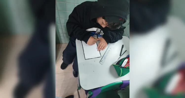Trabalho teve diversificada ação dos educandos em sala de aula.