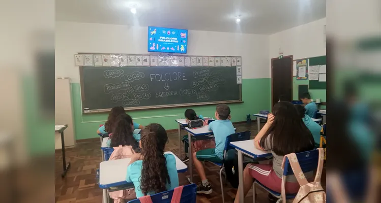 Veja os registros do amplo trabalho em sala de aula.