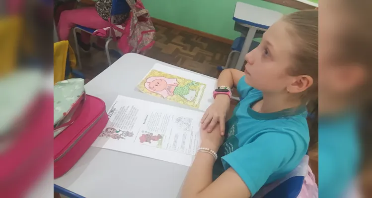 Veja os registros do amplo trabalho em sala de aula.