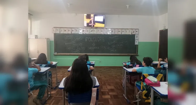 Veja os registros do amplo trabalho em sala de aula.
