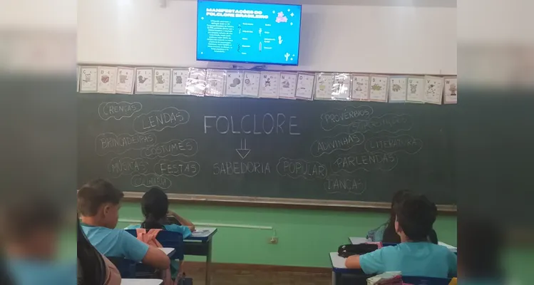 Veja os registros do amplo trabalho em sala de aula.