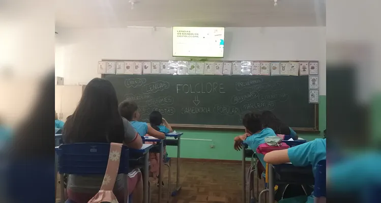 Veja os registros do amplo trabalho em sala de aula.