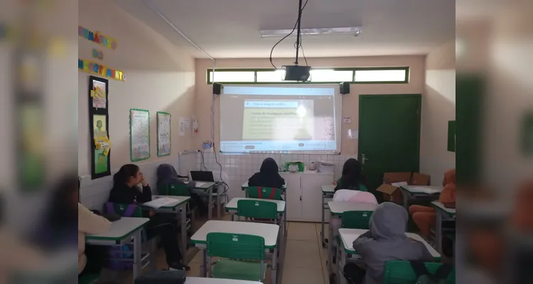 Veja os registros do amplo trabalho em sala de aula.