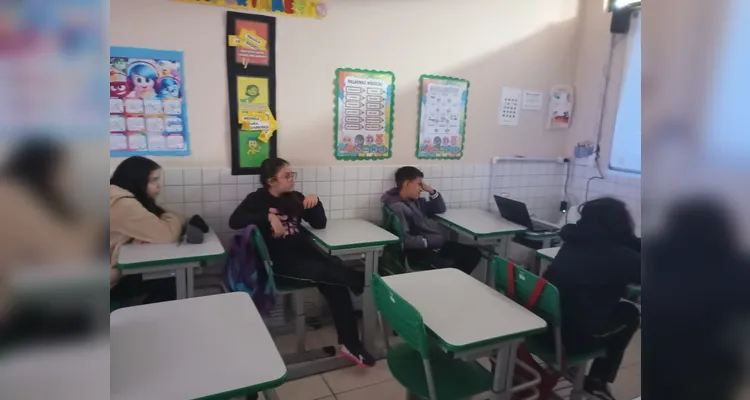 Veja os registros do amplo trabalho em sala de aula.