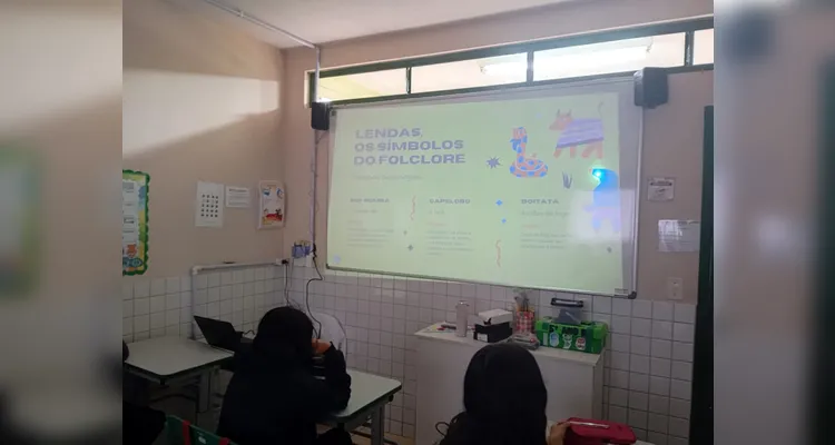 Veja os registros do amplo trabalho em sala de aula.