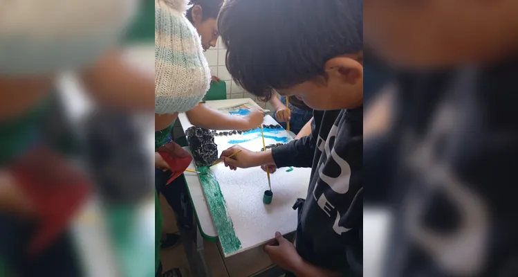 Veja os registros do amplo trabalho em sala de aula.