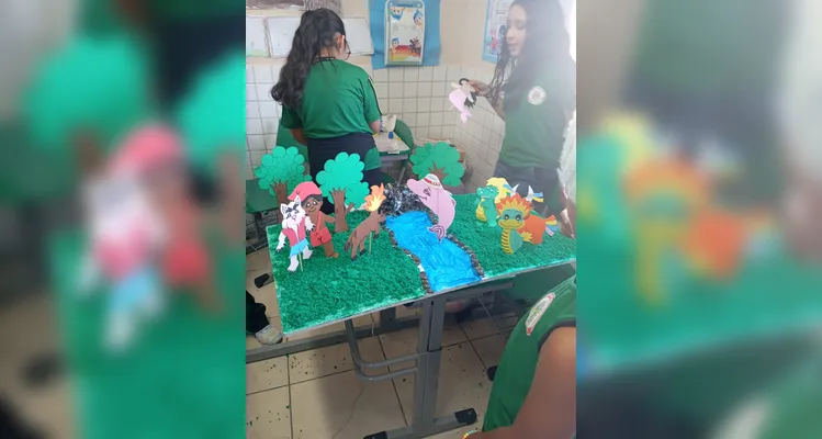 Veja os registros do amplo trabalho em sala de aula.