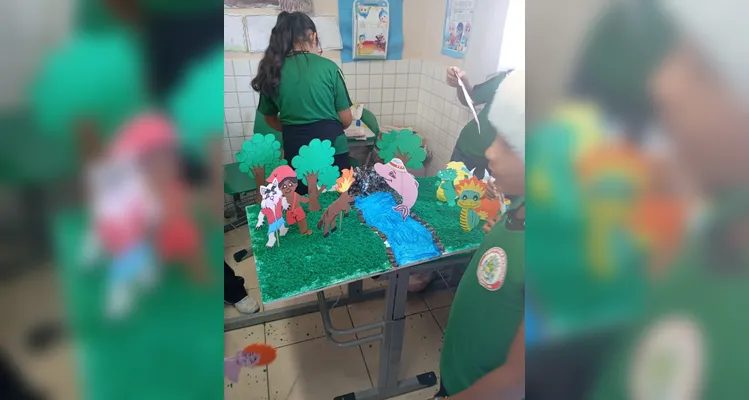 Veja os registros do amplo trabalho em sala de aula.