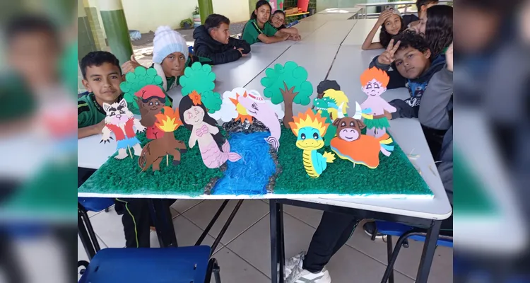 Veja os registros do amplo trabalho em sala de aula.