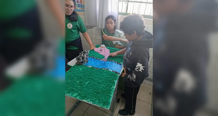 Veja os registros do amplo trabalho em sala de aula.