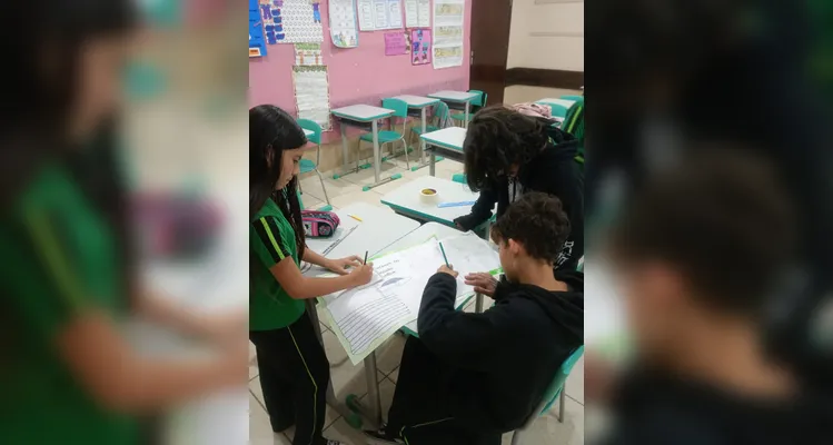 Proposta em sala de aula rendeu amplos e diversificados trabalhos.