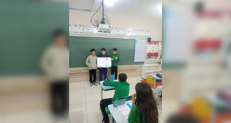 Proposta em sala de aula rendeu amplos e diversificados trabalhos.
