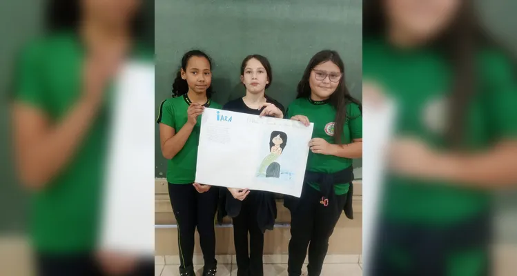 Proposta em sala de aula rendeu amplos e diversificados trabalhos.