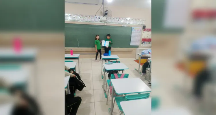 Proposta em sala de aula rendeu amplos e diversificados trabalhos.